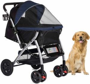 HPZ Pet Rover Premium Heavy Duty Pet Stroller